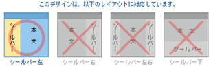 対応レイアウト 対応レイアウト