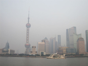 バンドのビル群