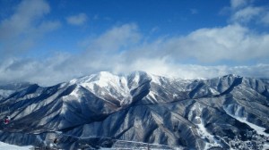 キレイな雪山！！