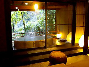 部屋に温泉! 部屋に温泉!